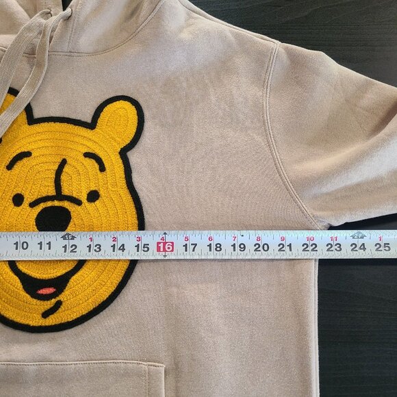 Disney Winnie The Pooh Embroidered Hoodie Sweatshirt Womens Large NEW Soft Cozy - Picture 3 of 7